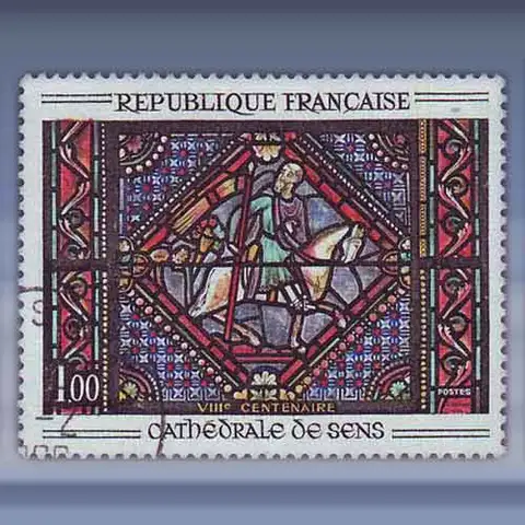Vitrail de Sens (1964)