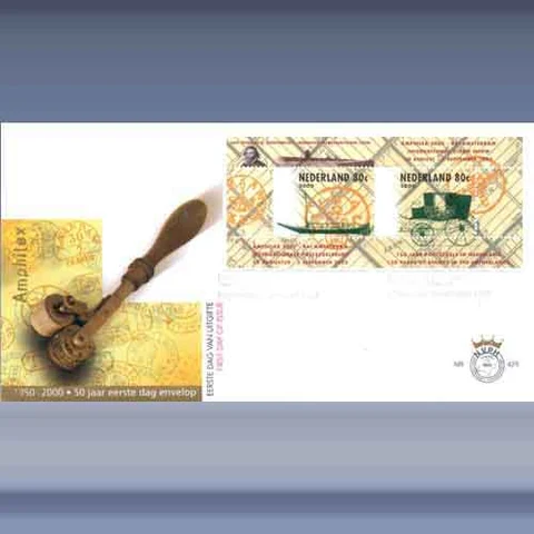 150 jaar zegels (blok) (2000)