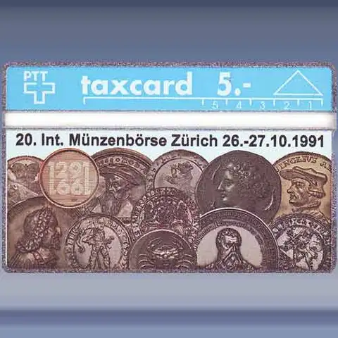 Münzenbörse Zürich(109E) (1991)