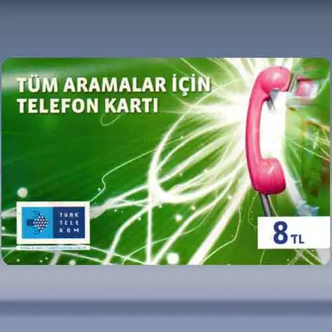 Tüm Aramalar İçin Telefon Kartı (september-2011)
