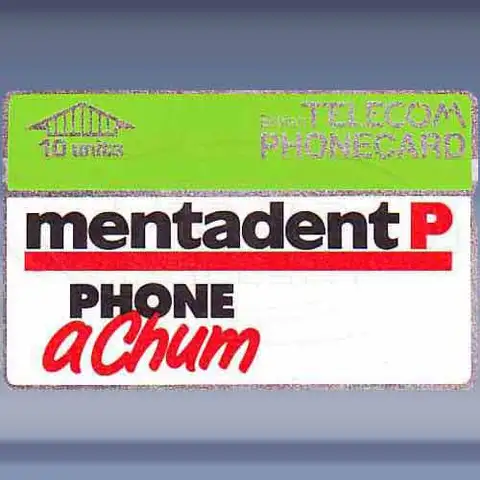 Mentadent P (notched) (1988)