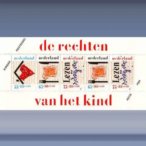 Kinderzegels (blok) (1989)