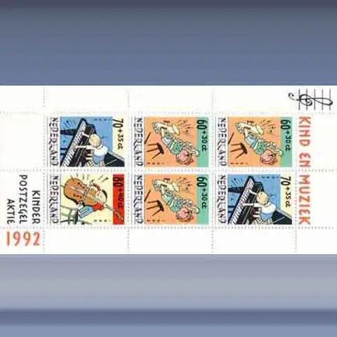 Kinderzegels (blok) (1992)