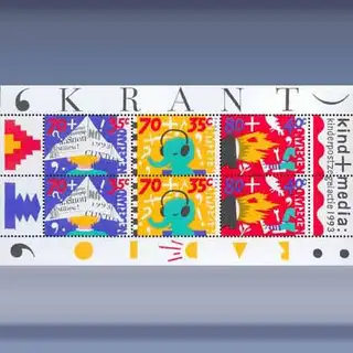 Kinderzegels (blok) (1993)