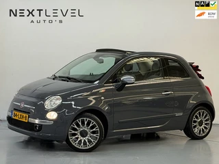 Fiat 500 C 1.2 Rock Automaat Leder Navi CarPlay Nardo Grey