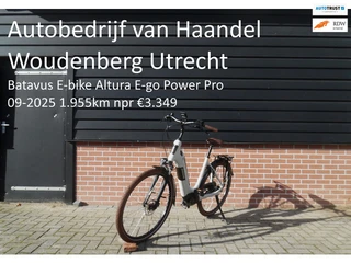 Batavus Electrische fiets Altura E-Go Power Pro 09-2025 1.955km