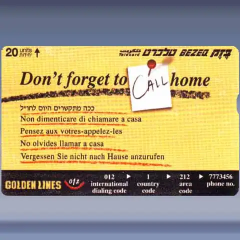 Don't Forget to Call... (2000)