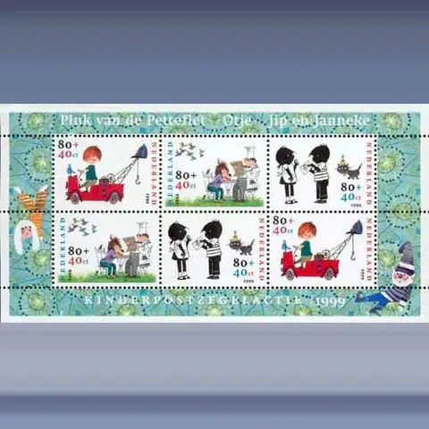 Kinderzegels (blok) (1999)
