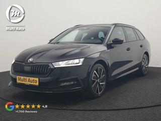 Škoda Octavia Combi 1.4 TSI iV PHEV Sportline 204pk Dealer O.H | Adaptive Cruise | Crystal LED | Cam