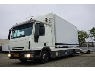 Iveco ML75E18/P AUTOTRANSPORT INCL TRIDEM AANHANGER 3500KG Airco | slaapcabine | 3-lader | Wisselbak