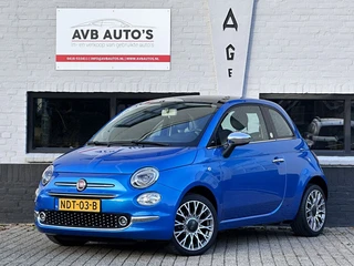 Fiat 500 1.2 Lounge Carplay Navi Cruise Airco Pano Half Leder