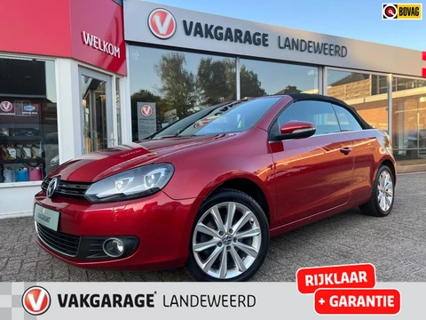 Volkswagen Golf Cabriolet 1.2 TSI BlueMotion, LEDER, NAVI, 1e EIG, RIJKLAAR