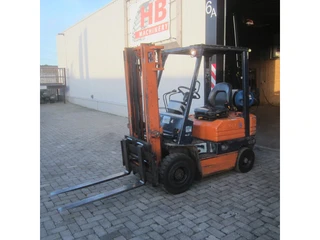 Toyota 42-5FGF-15, LPG, duplomast, side shift.