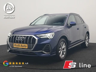 Audi Q3 45 TFSI e S Line PHEV 245pk Dealer O.H | Adaptive Cruise | Camera | Matrix LED | Sportstoele