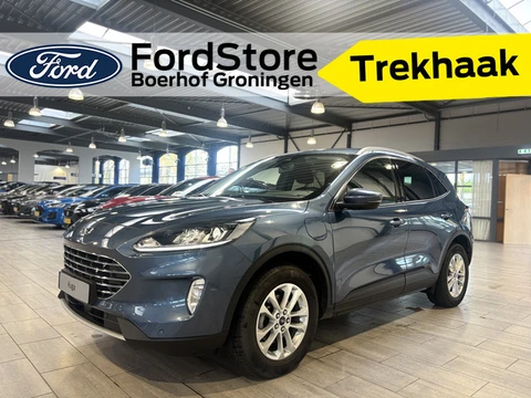 Ford Kuga 2.5 PHEV 225 pk Titanium | Trekhaak | Winter Pack | 100% dealer onderh. | SOH  87,1% | Cam