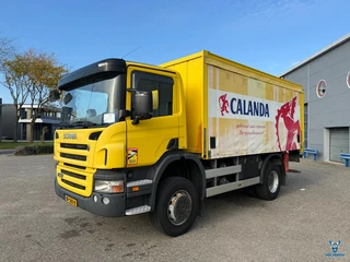 Scania P340 / 4X4 / !!ONLY:279279540 KM!! / NL TRUCK / FULL-STEEL / DRUM BRAKES / TOP CONDITION / GO