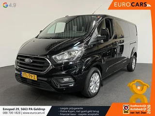 Ford Transit Custom 300 2.0 TDCI L2H1 Limited Dubbele cabine Navigatie Airco 2 Schuifdeuren Trekhaak