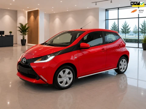 Toyota Aygo 1.0 5D NAP KM'S ( NETTO PRIJS €4950 ) CRUISECONTROL ELEK.RAMEN BLUETOOTH APK NIEUWE MODE
