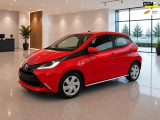 Toyota Aygo 1.0 5D NAP KM'S ( NETTO PRIJS €4950 ) CRUISECONTROL ELEK.RAMEN BLUETOOTH APK NIEUWE MODE