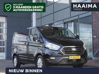 Ford Transit Custom 300 2.0 TDCI L1H1 Limited DC | Automaat | Dubbele cabine | 5 zits | Trekhaak | A