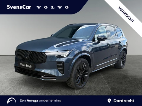 Volvo XC90 2.0 T8 Plug-in hybrid AWD Ultra Black Edition | Luchtvering | Trekhaak | Massage | Stoelv