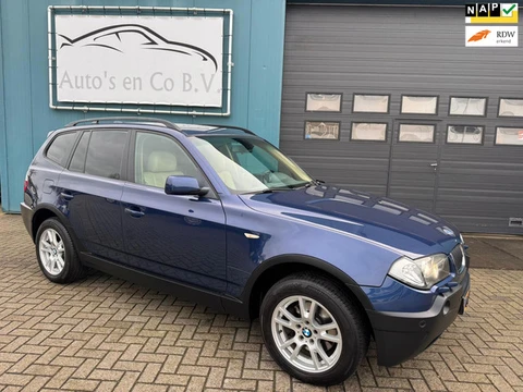BMW X3 3.0i Executive Automaat Leder Clima Cruise Navi Xenon Memory Pdc Trekhaak NL Auto NAP YOUNGTI