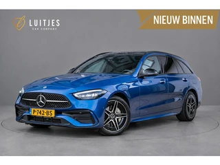 Mercedes-Benz C-klasse Estate 300e AMG-Line Org.NL|Pano|Leder|Sfeerverl.|Stoelmemo|360°|Dealeronderh