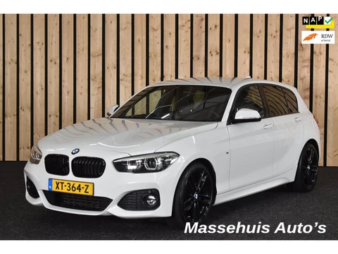 BMW 1-serie 118i Executive M Sport 107dkm Leer LED Automaat NL-auto 18"4S Clima Stoelverw. + Nwe APK