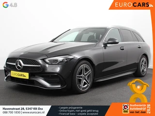Mercedes-Benz C-klasse Estate 200 AMG Line  Climate control Achteruitrijcamera Wegklapbare trekhaak 
