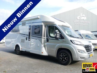 Carado T459, Face-to-Face, Queensbed, Hefbed, XXL Garage, Airco