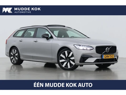 Volvo V90 T6 Ultra Dark | Panoramadak | Trekhaak | 360-camera | Head-Up | Harman/Kardon