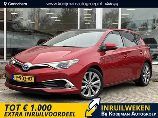 Toyota Auris 1.8 Hybrid Business Pro Panoramadak, Parkeersensoren V+A, Privacy Glass, Stoelverwarmin