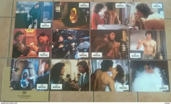 THE FLY lobbycard set.