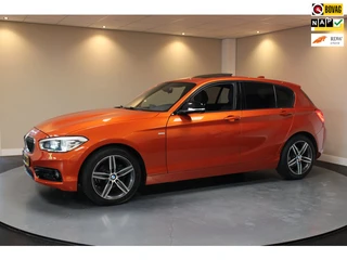 BMW 1-serie 118i EDE Corporate Lease Sport *Automaat* Pano|M-Sportstuur|Leer|Stoelverw.|Camera|Cruis