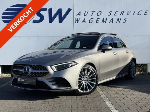 Mercedes-Benz A-Klasse 250 4MATIC AMG-Line | Pano | Trekhaak | MultiBeam LED | Ambient Light | 19 in