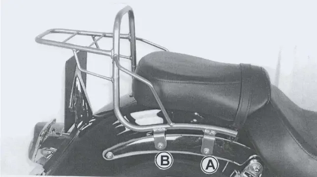 TOPKOFFERDRAGER Kawasaki VN 1600 Classic 2002 - 2009