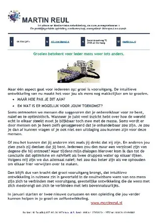 Ik geloof 100% in mijn eigen kracht.