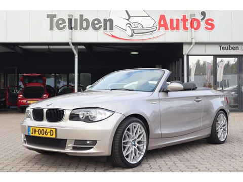 BMW 1-serie Cabrio 120i Executive | BTW AUTO | Cruise control | Lichtmetaal | Lederen bekleding | Ne