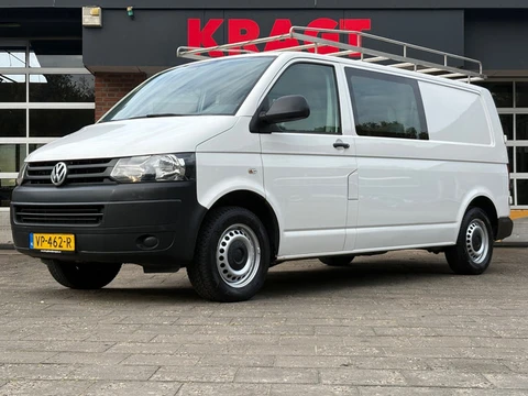 Volkswagen Transporter 2.0 TDI L2H1|NAP|Dubbele cabine|Navi|Trekhaak|Airco|Cruise|Imperiaal