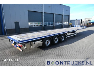 LeciTrailer 3E20 FLATBED | TWISTLOCKS * HEAVY SIDE BEAM * HARDWOOD FLOOR * LIFT AXLE