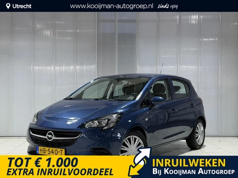 Opel Corsa 1.4 Edition Automaat , Parkeersensoren voor en achter  Airco , Orgineel NL met lage km st