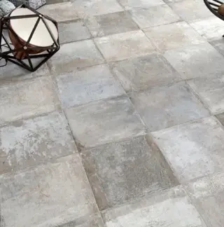 Landelijke rustieke vloertegel 45x45 cm grijs topaanbieding