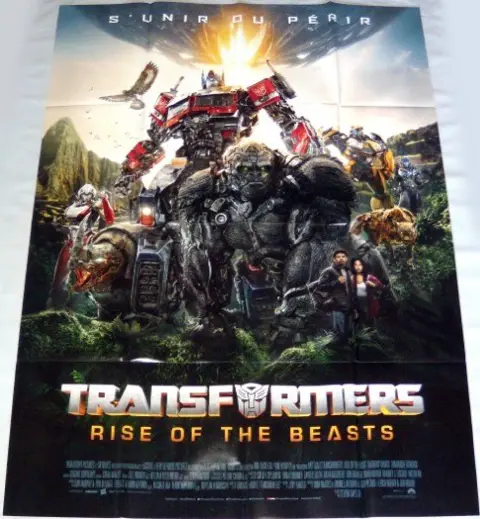 TRANSFORMERS : Rise of the Beasts filmposter.