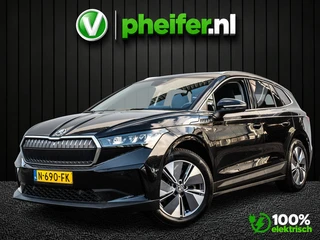 Škoda Enyaq iV 80 SOH 92% Trekhaak/ Leer/ Stoel-stuurverwarming/ Camera/ Stoelgeheugen/ Carplay/ Nav