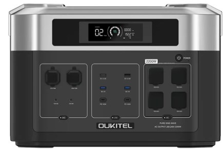 OUKITEL BP2000 Balcony Power Station, 2048Wh/640000mAh