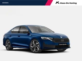 Škoda Octavia Sportline Business 1.5 TSI m-HEV 110 kW / 150 PK H | Trekhaak | 19' Draconis | Storm B