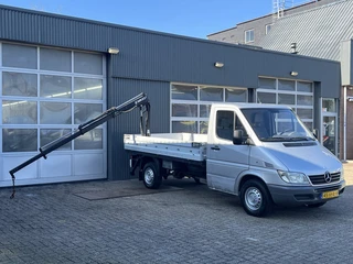 Mercedes-Benz Sprinter 311 CDI 2.2 355 Openlaadbak Pick-up met Hiab 013 laadkraam Trekhaak 2800kg tr