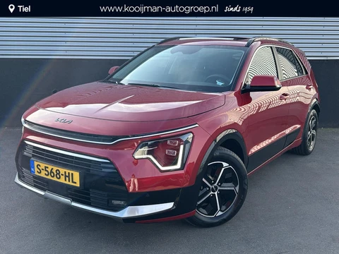 Kia Niro 1.6 GDi Hybrid DynamicPlusLine Schuif/kanteldak, 1e eign. Nieuw geleverd, Zwarte accenten, 