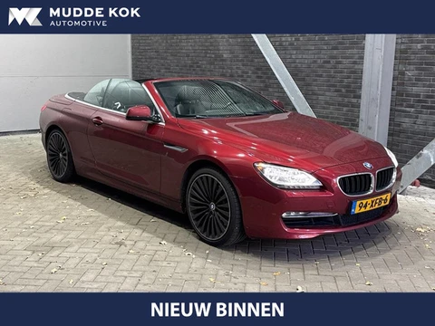 BMW 6-serie Cabrio 650xi High Executive | Head-Up | Camera | Navigatie | 20 inch | Stoelverwarming |