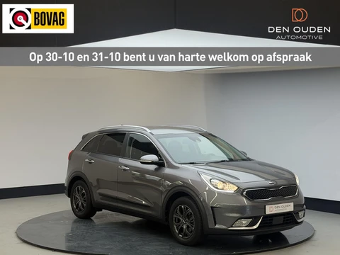 Kia Niro 1.6 GDi Hybride BusinessLine | Leer | Trekhaak | Stoel en Stuurverw | LM velgen | Dealerond